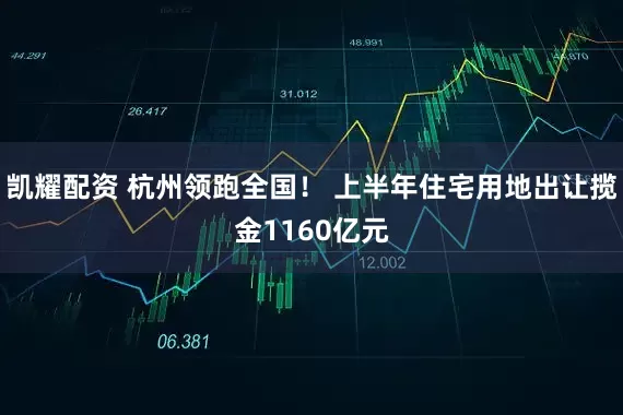 凯耀配资 杭州领跑全国！ 上半年住宅用地出让揽金1160亿元